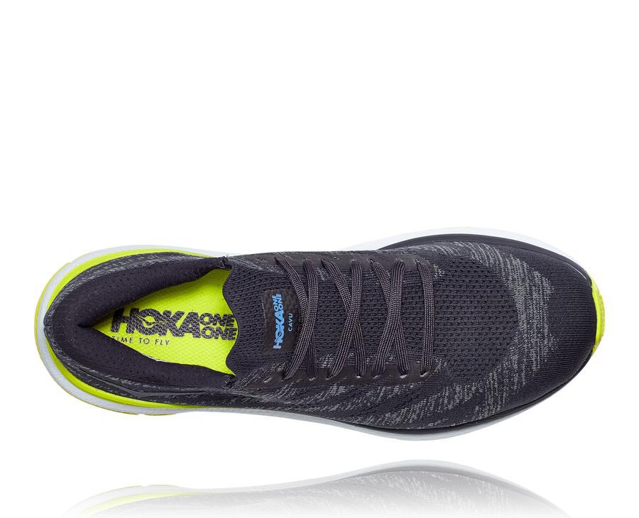 Hoka One One Cavu 3 Löparskor Herr - Marinblå - ZFLJI-9426